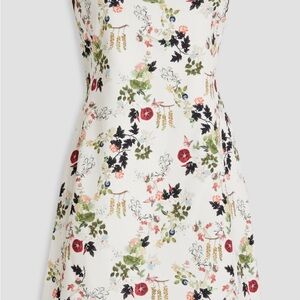 ALICE + OLIVIA
Kelly strapless floral-print crepe mini dress- NWT, XS